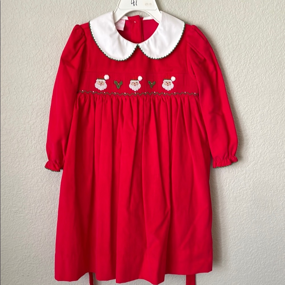 Petit Bebé Toddler girls’ Santa Dress